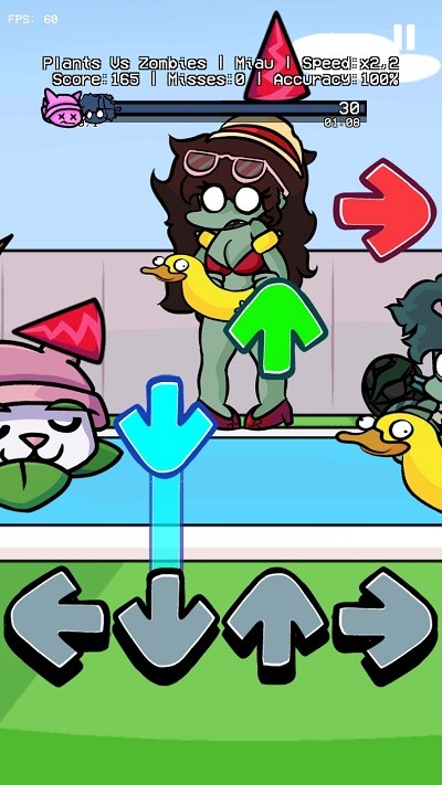 fnf计划最新版(FNF Plants vs Rap Funkers)