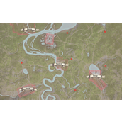 中世纪王朝U型河道地图矿洞位置大全