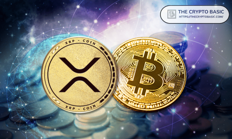 2025年XRP流入量暴增500%至37亿美元，比特币步履蹒跚
