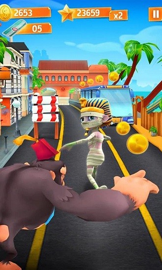 交通巴士跑酷游戏