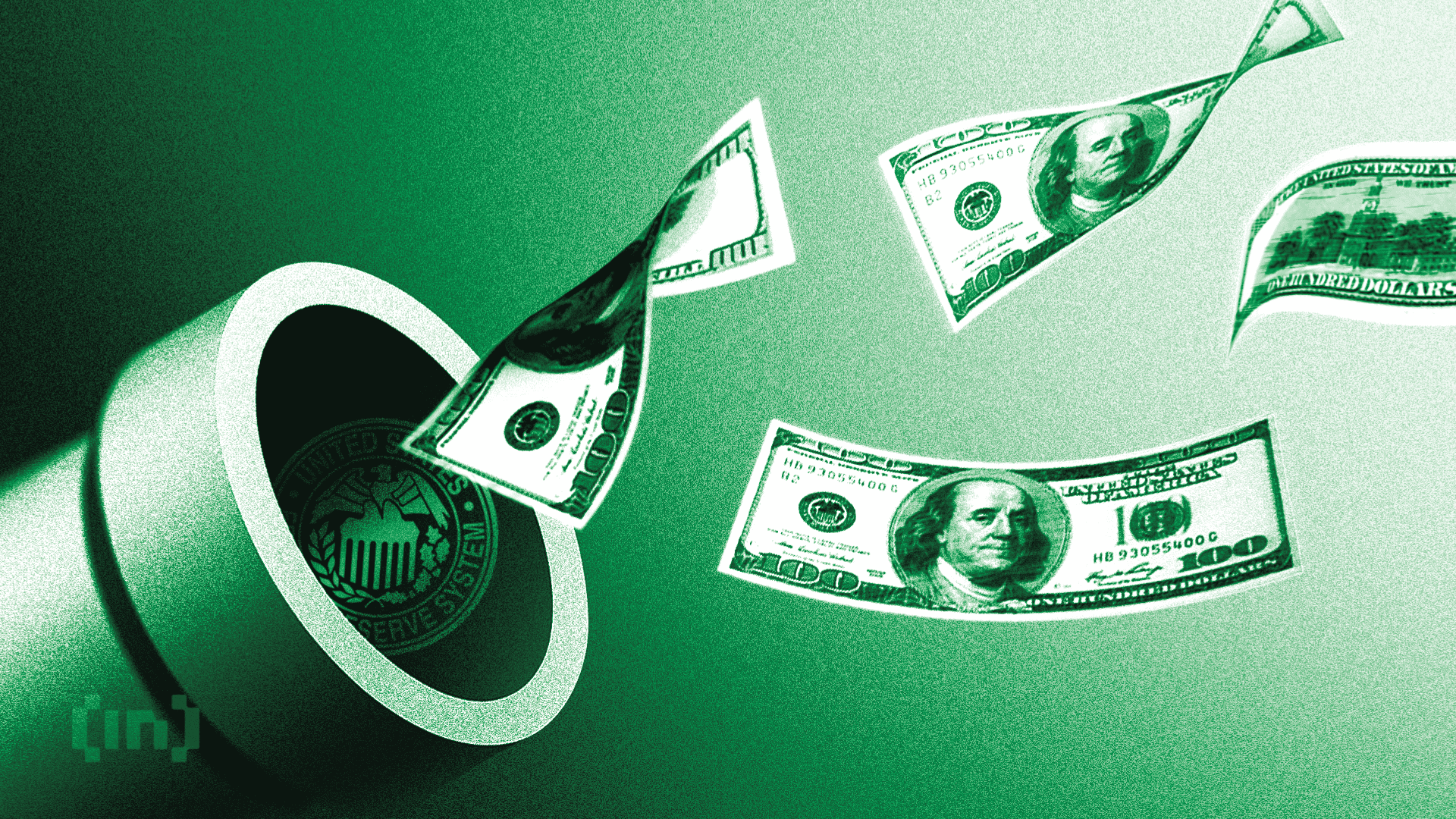 美元指数（DXY）跌破关键水平，此前在2017年和2020年该水平曾引发比特币上涨