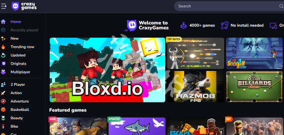 CrazyGames官网打开即玩免费下载-CrazyGames打开即玩手机版最新下载