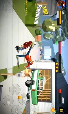 城市斗士vs街头社团(格斗