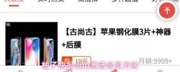柚子快报app如何激活会员