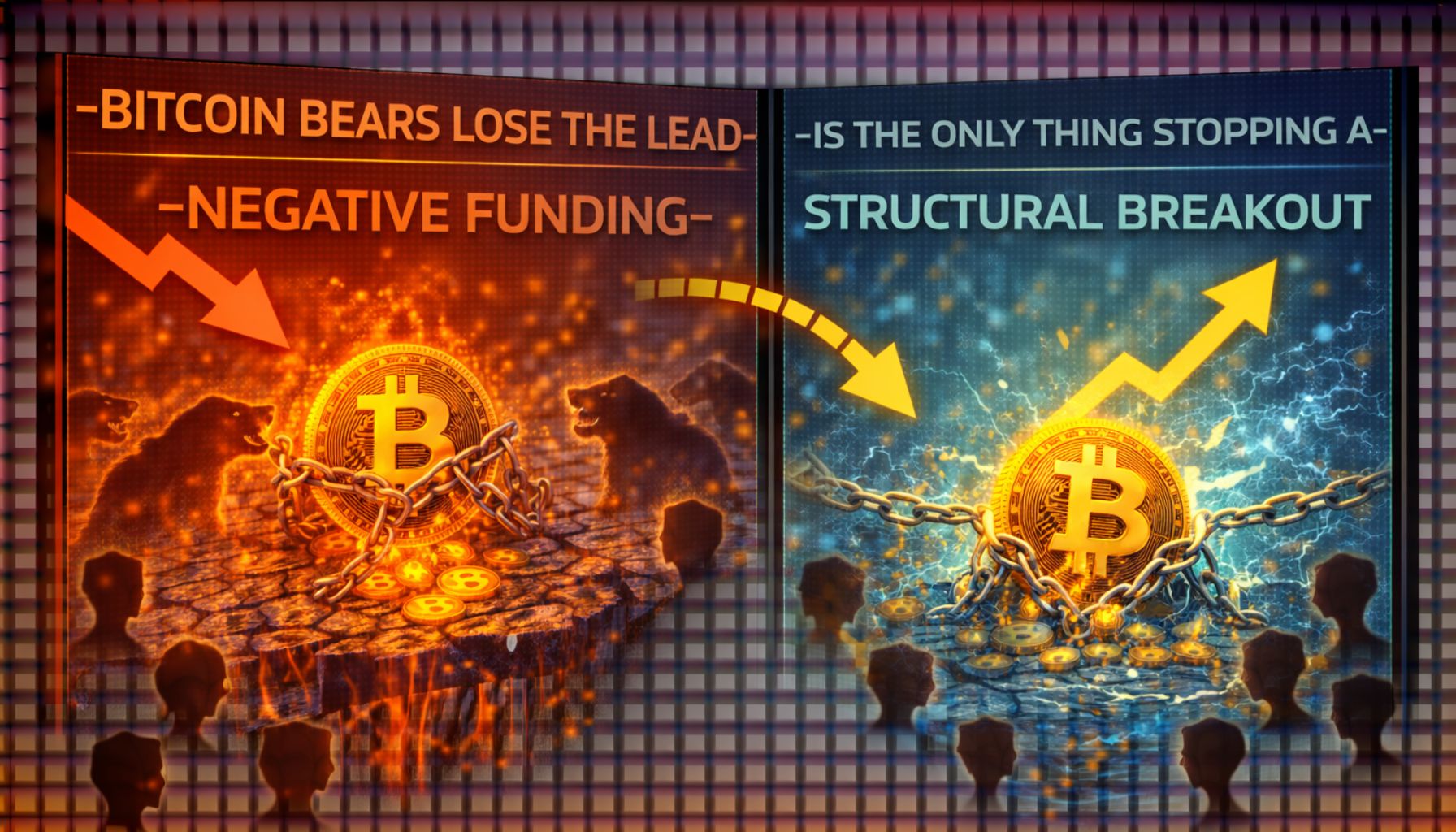 比特币空头失去主导地位：负资金费率是阻止结构性突破的唯一因素