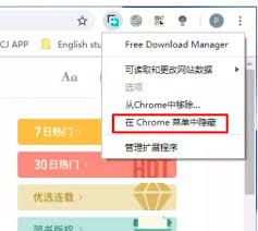 谷歌浏览器如何隐藏扩展程序插件图标