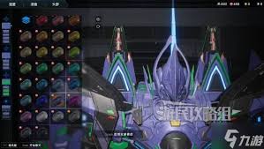 解限机矛隼初号机涂装参数是什么