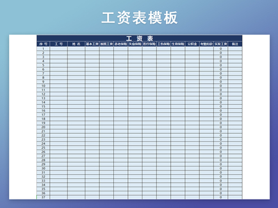 Excel如何制作工资条
