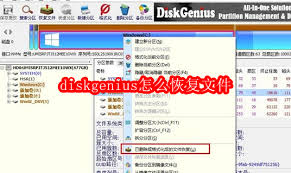 diskgenius如何保存文件恢复进度