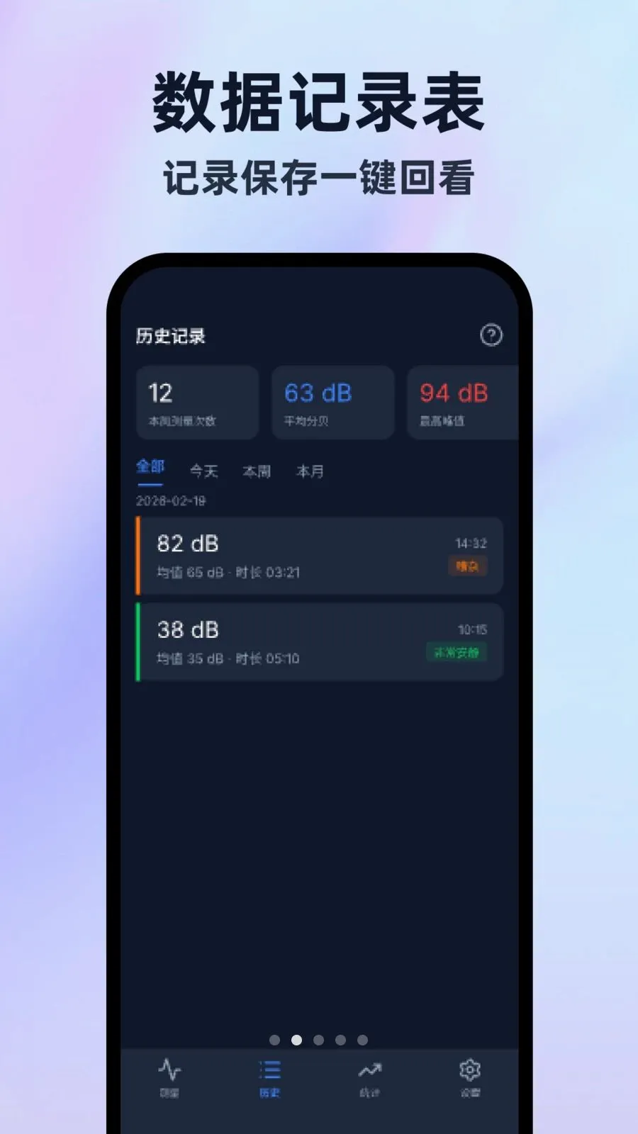 噪音分贝仪录音版(噪音测量录音应用)