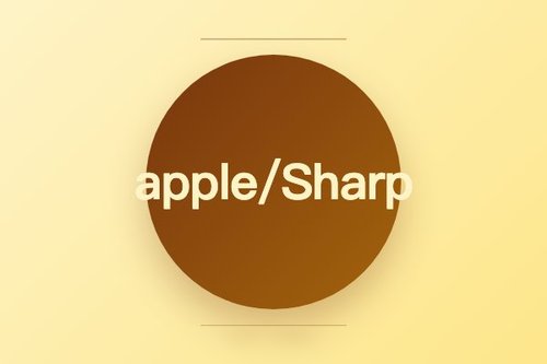 apple/Sharp
