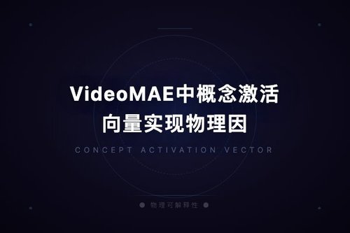VideoMAE中概念激活向量实现物理因果方向控制