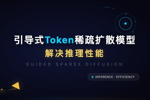 引导式Token稀疏扩散模型解决推理性能瓶颈