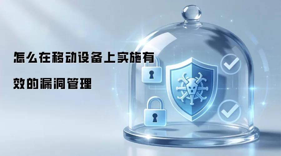 如何在移动设备上实现高效漏洞管理