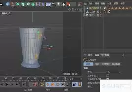 C4D制作杯子的建模技巧