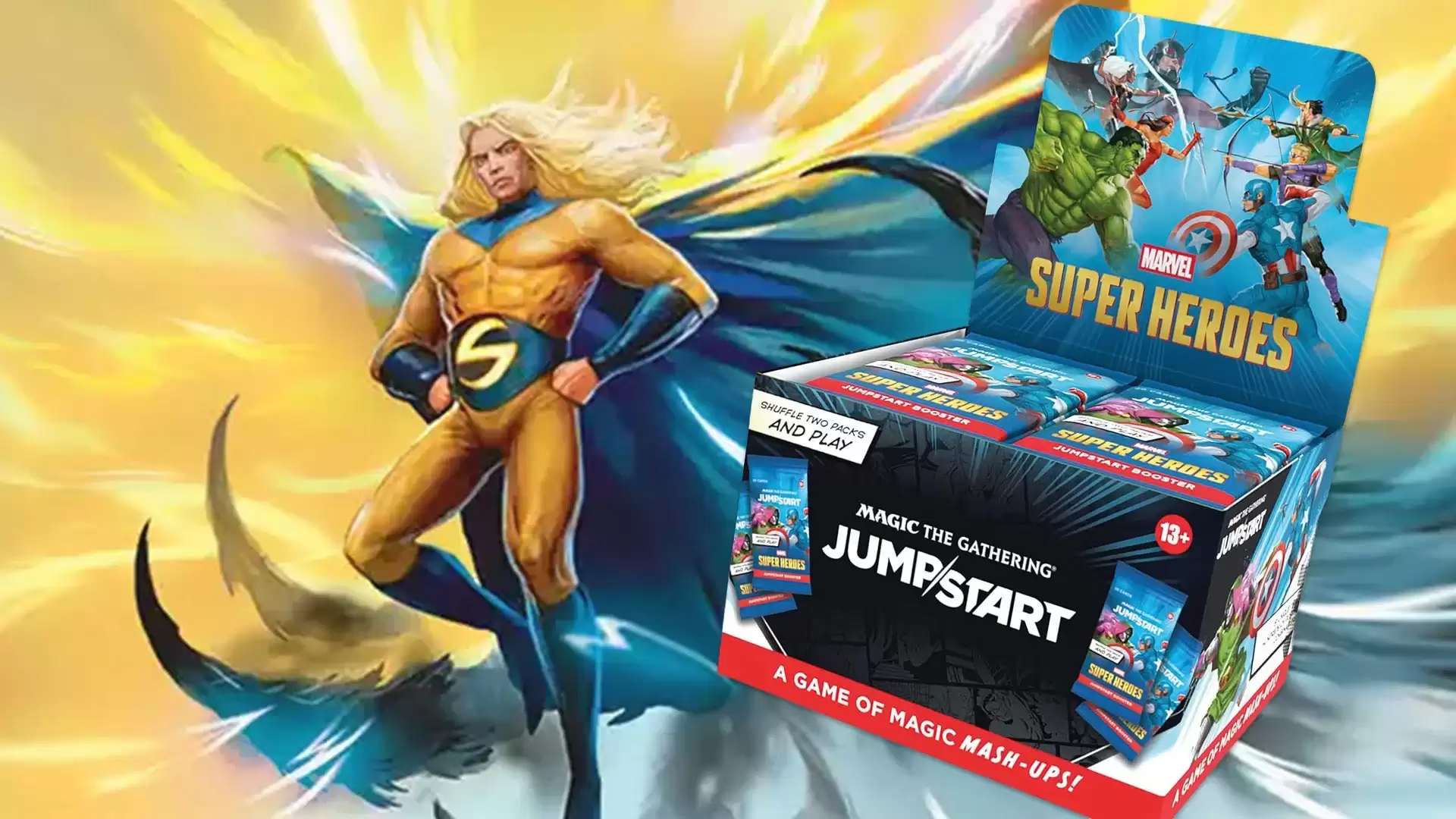 万智牌：旅法师对决-Marvel Super Heroes Jumpstart 补充包盒限时直降31%