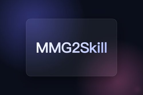 MMG2Skill：将野外指南蒸馏为智能体自进化技能