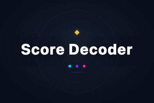 Score $\times$ Decoder: A Unified View of Unsupervised Inference-Time Scaling fo