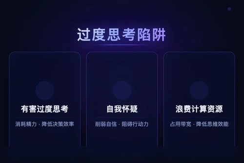 大推理模型过度思考：正确后继续推理反致答案偏离