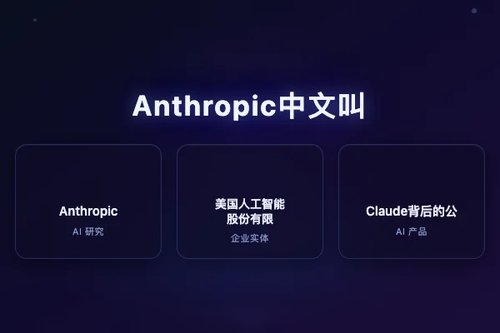 Anthropic中文叫什么？3种常见叫法一次说清