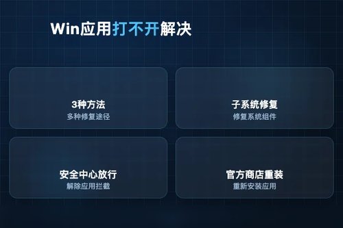 windows app打不开？实测3种解决方法有效