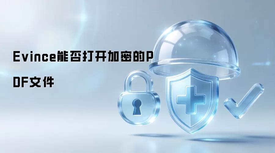Evince可否打开加密的PDF文件