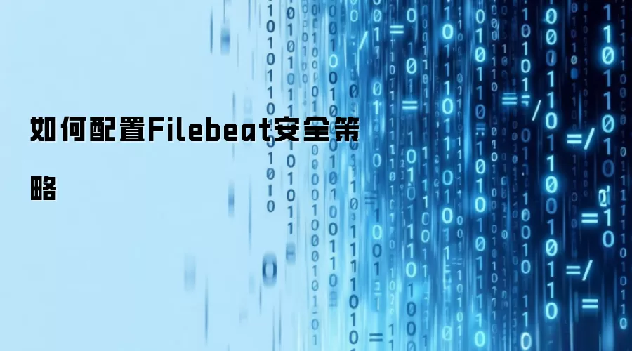怎样配置Filebeat安全策略