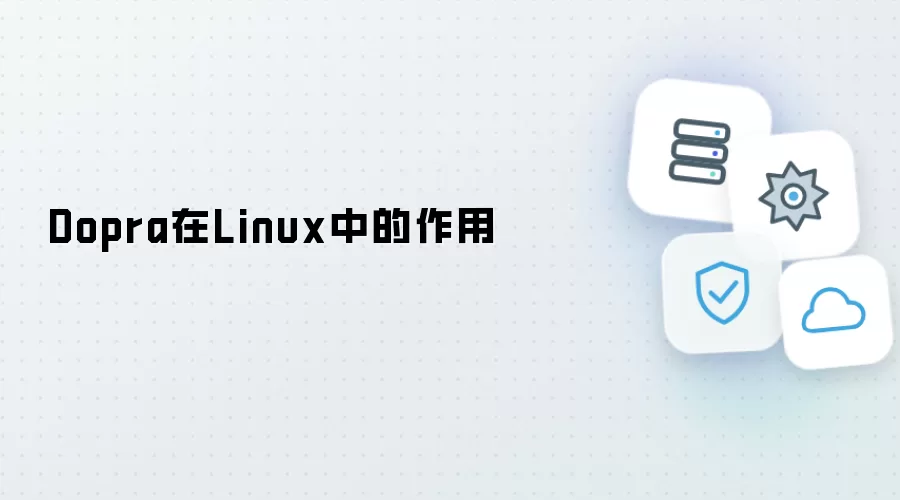 Dopra在Linux中的作用