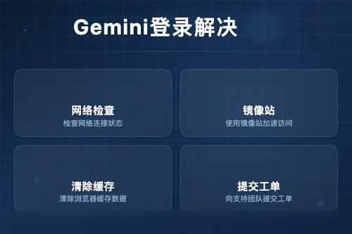 Gemini登录失败？2026最新3种解决方法亲测