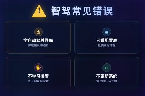 智驾新程(上海)智能科技有限公司智驾的5个常见错误