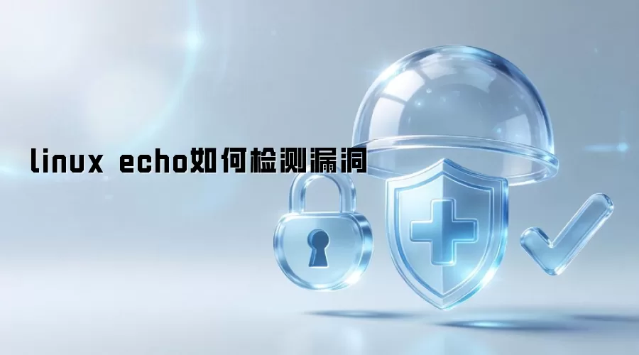 linux echo检测漏洞方法