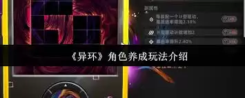 异环角色养成怎样玩