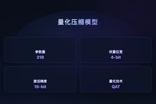 Google DeepMind上线Gemma-4 31B QAT四比特量化多模态模型