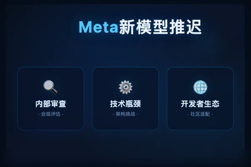 Meta新AI模型面向开发者发布屡次推迟