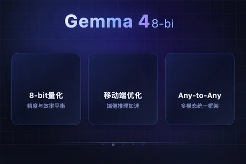 Google 发布 Gemma 4 E4B-IT 移动端 8-bit 量化模型