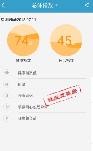 俏郎中手掌监测仪