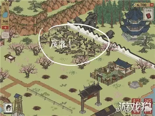 江南百景图桃花坞废墟在哪 桃花坞废墟位置一览