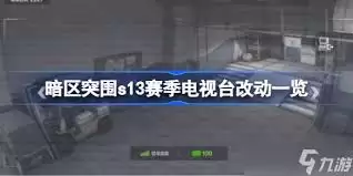 暗区突围s13电视台改动地方有哪些