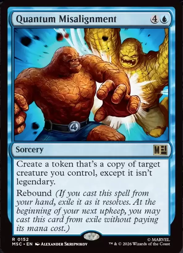 《MTG》神奇四侠指挥官牌表内含一张昂贵的 Doctor Who 重印卡