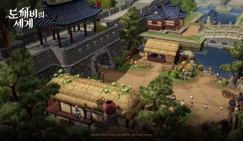 以韩国妖怪多可比为题材 MMORPG多可比世界释出场景截图