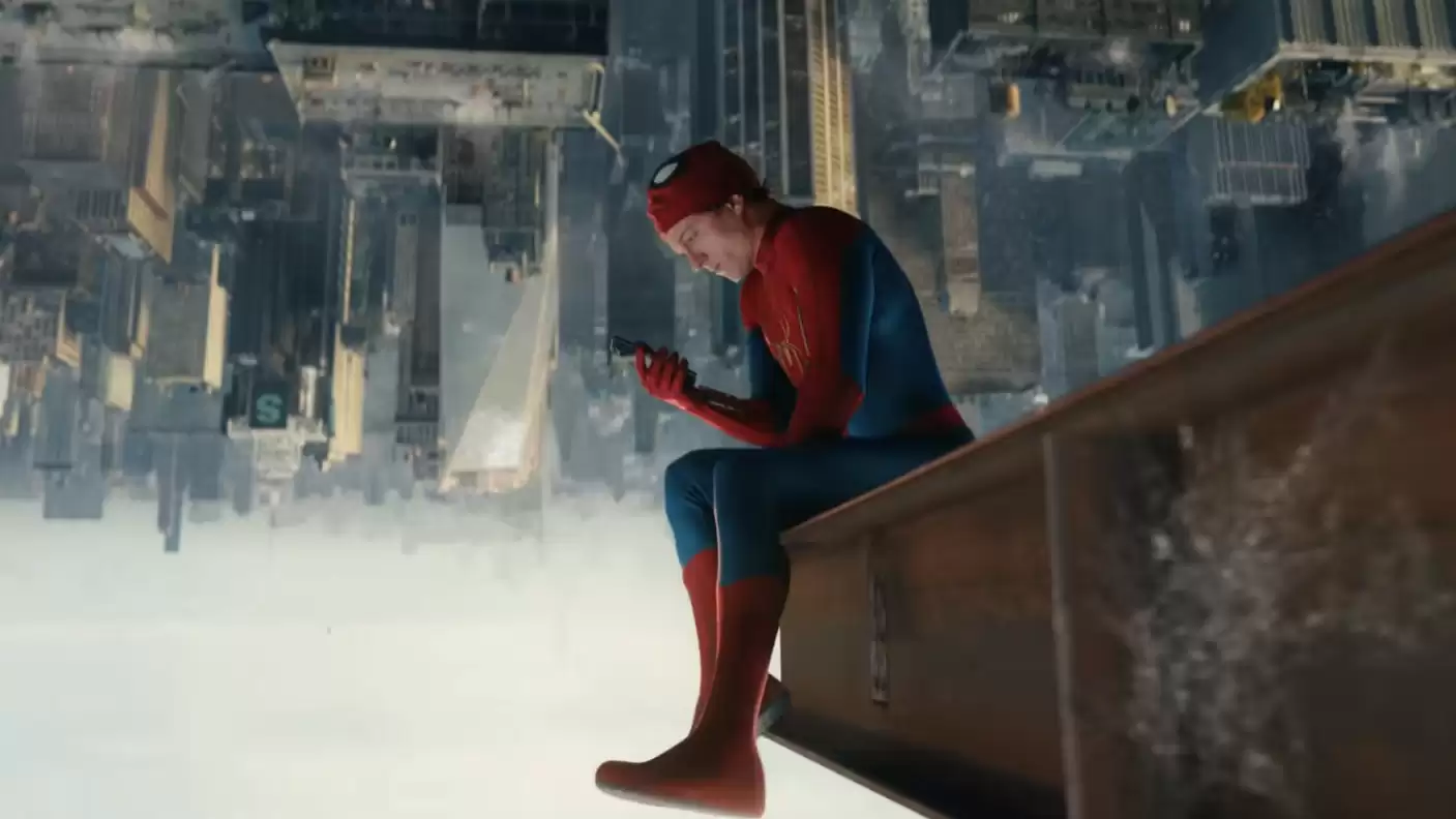 新"Spider-Man"现身伦敦拍摄