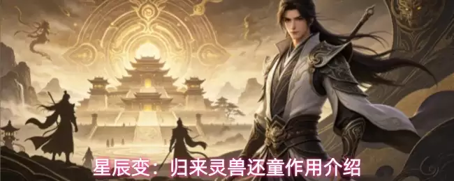 星辰变：归来灵兽还童作用介绍