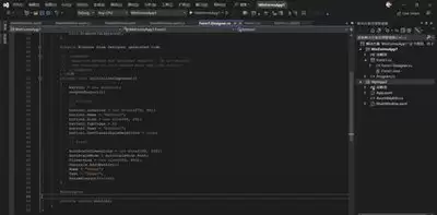 visual studio控件格式如何设置