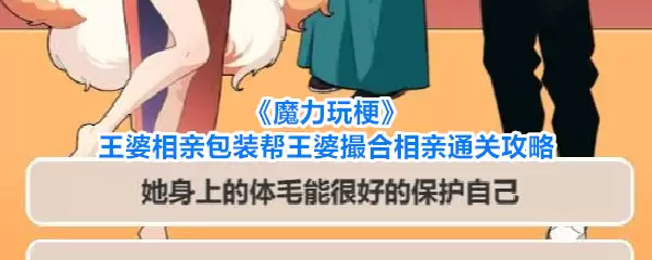魔力玩梗王婆相亲包装帮王婆撮合相亲通关攻略