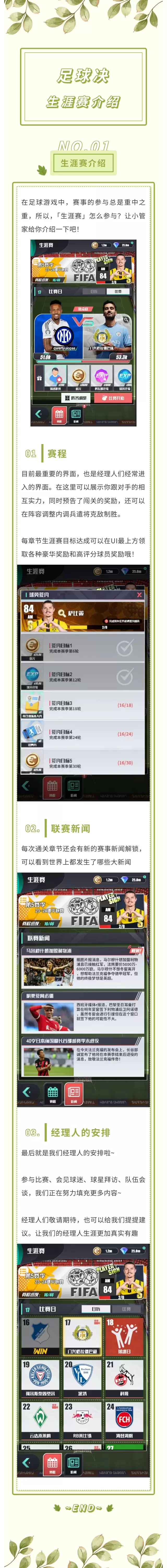 玩法说明 生涯赛