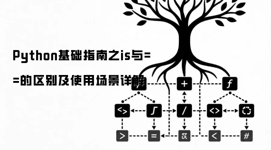 Python基础指南：is与==的区别及使用场景详解