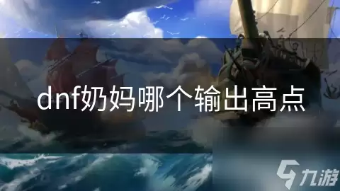 dnf奶妈哪个输出更高点