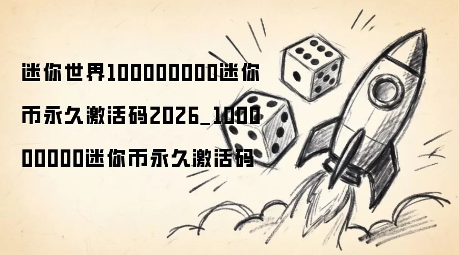 迷你世界2026永久激活码100000000迷你币_100000000迷你币永久激活码