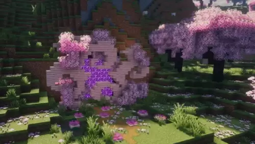 我的世界樱花地狱门建造教学