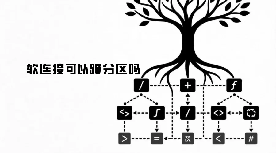 软连接跨分区可以吗
